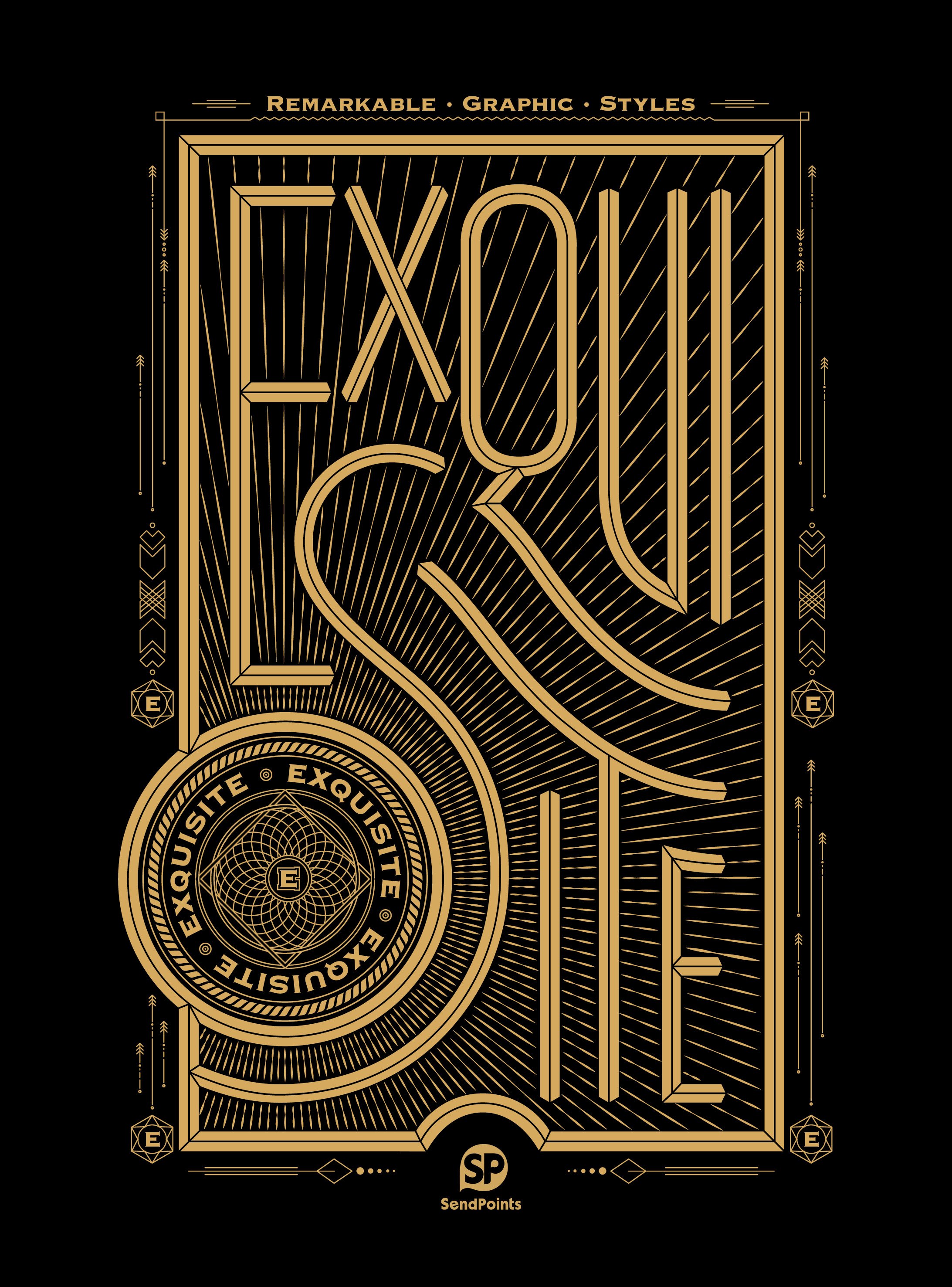 Remarkable Graphic Styles--EXQUISITE 设计五感——精